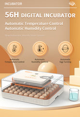 Platinum Range 56 Egg Incubator, Setter and Hatcher